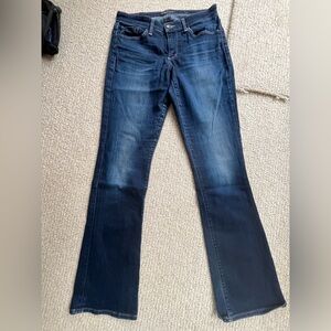 Lucky Brand Sweet Boot Mid Rise Boot Cut Jeans Womens 6/28 Regular